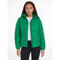 Tommy Hilfiger Wattierte Jacke Global Stripe" Damen olympic green, Gr. XXXL, Polyester, mit Kapuze