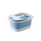 VIDOJI Foot Bath Bucket Folding Foot Bath Bucket Plastic Foot Bath Tub Thickened Foot Wash Bucket Massage Bucket Household Adult Foot Wash Basin