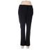 Ann Taylor LOFT Outlet Casual Pants - Mid/Reg Rise Boot Cut Boot Cut: Black Bottoms - Women's Size 8