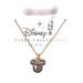 Disney Jewelry | Disney Parks Minnie Mouse Jeweled Icon Aurora Borealis Rose Gold Tone Necklace | Color: Gold | Size: Os