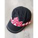 Disney Accessories | Disney Parks Minnie Mouse Hat Baseball Cap Black Red Bow Bedazzled Cotton Osfa | Color: Black | Size: Os