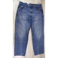 Levi's Jeans | Levi’s 550 Men’s Light Washed Distressed Straight Leg Denim Jeans 38x31-12110 | Color: Blue | Size: 38