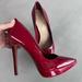 Jessica Simpson Shoes | Jessica Simpson Patent Red Heels Pumps Size 7 Party Office Cocktail Wedding Date | Color: Red | Size: 7
