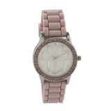 Disney Accessories | Disney Women’s Minnie Mouse Watch With Pink Dial & Strap | Color: Pink | Size: Os