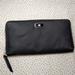 Kate Spade Bags | Kate Spade Large Continental Zip Around Dawn Black Nylon Wallet Great Condition! | Color: Black/Gold | Size: Os