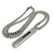 Gucci Jewelry | Auth Gucci G Logo Pendant Necklace Gunmetal Silver | Color: Silver | Size: : W:0.3x H:1.6in