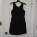 Madewell Dresses | Madewell Black Dress With Gold Dot Design Size 6 | Color: Black/Gold | Size: 6