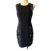 J. Crew Dresses | J Crew Sheath Dress 6 Black Lace Trim Stretch Career Church | Color: Black | Size: 6