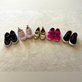 Nike Shoes | Girls Shoe Bundle Steal! Sizes Toddler Girl 6 & 7, 5 Pairs!! | Color: Black/Pink | Size: Various