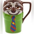 Disney Kitchen | Disney Zootopia Sloth Flash Ceramic 3d Coffee Mug, Mug Excellent Condition New | Color: Brown/Green | Size: Os