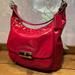Coach Bags | Coach Kristen Patent Leather Handbag In Fuschia Pink/ Hot Pink | Color: Pink | Size: Os