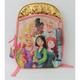 Disney Accessories | Disney Princess 17" Pink & Gold Backpack With 6 Princesses School Backpack Nwt | Color: Pink | Size: 17"