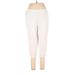 Weekends by Chico's Casual Pants - High Rise: Ivory Bottoms - Women's Size X-Large