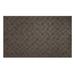 Matterly WaterHog Luxe Classic Thatch Non-Slip Indoor Outdoor Door Mat Synthetics in Black/Brown | 35 H x 21.5 W in | Wayfair 8102082203022