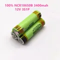 Terminologie thelstrip 3S 3S2P 18650 V batterie 3000 VTC6 10.8 mAh 30 ampères pour tournevis 12.6v
