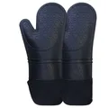 Gants de four isolés en silicone résistants à la chaleur mitaines de four micro-ondes outils de