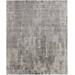 Kinton Casual Abstract, Gray/Ivory, 8' x 8' Round Rug - Feizy EASR69AKGRYBGEN80