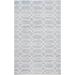 Natal Cottage Trellis & Lattice, Blue/Ivory, 12' x 15' Area Rug - Feizy 869R8777BLUGRYJ00