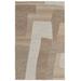 "Middleton Casual Abstract, Brown/Tan/Ivory, 3'-6"" x 5'-6"" Accent Rug - Feizy PLKR8953BGEBRNC50"