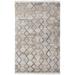 "Elstow Moroccan Trellis & Lattice, Gray/Ivory/Tan, 3'-6"" x 5'-6"" Accent Rug - Feizy 890R0771CHLTANC50"