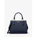 Marilyn Medium Saffiano Leather Satchel