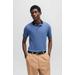 Interlock-cotton Slim-fit Polo Shirt With Colour-blocked Collar