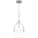 Quoizel Seymour 8.5 Inch 1 Light Mini Pendant - SEY1508BN