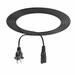 FITE ON 5ft AC Power Cord Outlet Line Cable Plug Compatible with American DCD-PRO310MKII DCD-PRO310 CK-1000 Radius 1000 3000 CDI 100 MCD-110 Audio Professional CD MP3 MIDI Player DJ Mixer SYSTEM