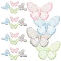 40Pcs Resin Butterflies Charms Phone Case Charms Crafting Charms Hairpins Butterflies Charms for Craft DIY