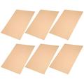 6pcs Light Filters Sheet Light Diffuser Film Light Gels Color Gels for Studio Video