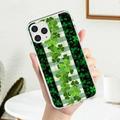 For Samsung A85 Case Happy St Patricks Day Cell Phone Cover Slim Fit Transparent Anti-Scratch Cell Phone Cover for Birthday Gift