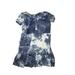 J for Justify Casual Dress: Blue Tie-dye Dresses - Women's Size Medium