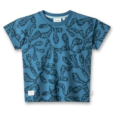 Sanetta - Boy's Pure LT 1 T-Shirt AOP - T-Shirt Gr 98 blau