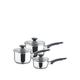 Prestige Everyday Staining Stainless Steel 3 Piece Pan Set