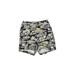 Janie and Jack Shorts: Gold Print Bottoms - Size 6-12 Month