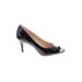 Cole Haan Heels: Pumps Stilleto Cocktail Party Black Solid Shoes - Women's Size 11 - Peep Toe