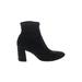 Marc Fisher Boots: Black Solid Shoes - Women's Size 7 - Almond Toe