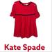 Kate Spade Dresses | Authentic Kate Spade Little Girls Dress Sz 4 | Color: Black/Red | Size: 4g