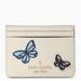 Kate Spade Bags | Kate Spade Small Wallet Slim Butterfly Card Holder | Color: Blue/White | Size: Os