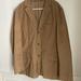 J. Crew Suits & Blazers | J Crew Corduroy Blazer Mens Xl Tan Brown 100% Cotton Jacket Sport Coat J.Crew Me | Color: Brown/Tan | Size: Xl