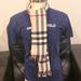 Burberry Accessories | Burberry Classic Check Cashmere Scarf | Color: Black/White | Size: Os