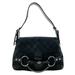 Gucci Bags | Gucci Vintage Black Gg Horsebit Small Hobo | Color: Black/Silver | Size: Os