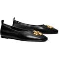 Tory Burch Shoes | Nib Tory Burch Eleanor Ballet Flat Black Gold Us 8.5 9 Authentic | Color: Black/Gold | Size: Various