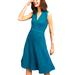 Anthropologie Dresses | Anthropologie Meadow Rue Dress Crochet Lace Fit Flare Midi Sleeveless Blue S | Color: Blue/Green | Size: S