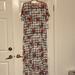 Lularoe Dresses | Maria Maxi Dress From Lularoe. Size 2xl And Nwt | Color: Black/White | Size: 2x