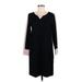 J.Crew Casual Dress - Sweater Dress: Black Dresses - Women's Size 10