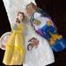 Disney Bath | Disney Beauty And The Beast Bath Soakies And Embroidered Hand Towel | Color: Blue/Yellow | Size: Os