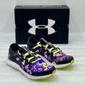 Under Armour Shoes | Girl's Under Armour Infinity 3 Grade School Kids Running Shoe In Black, Size 7y | Color: Green/Purple | Size: 7g