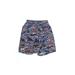 Under Armour Board Shorts: Blue Tropical Bottoms - Kids Girl's Size 7