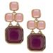 Kate Spade Jewelry | Kate Spade Frame Of Mind Chandelier Earrings | Color: Pink/Purple | Size: Os